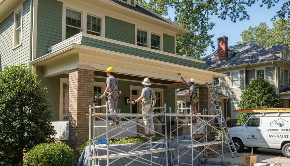 Atlanta, GA painting contractor providing professional interior and exterior house painting services