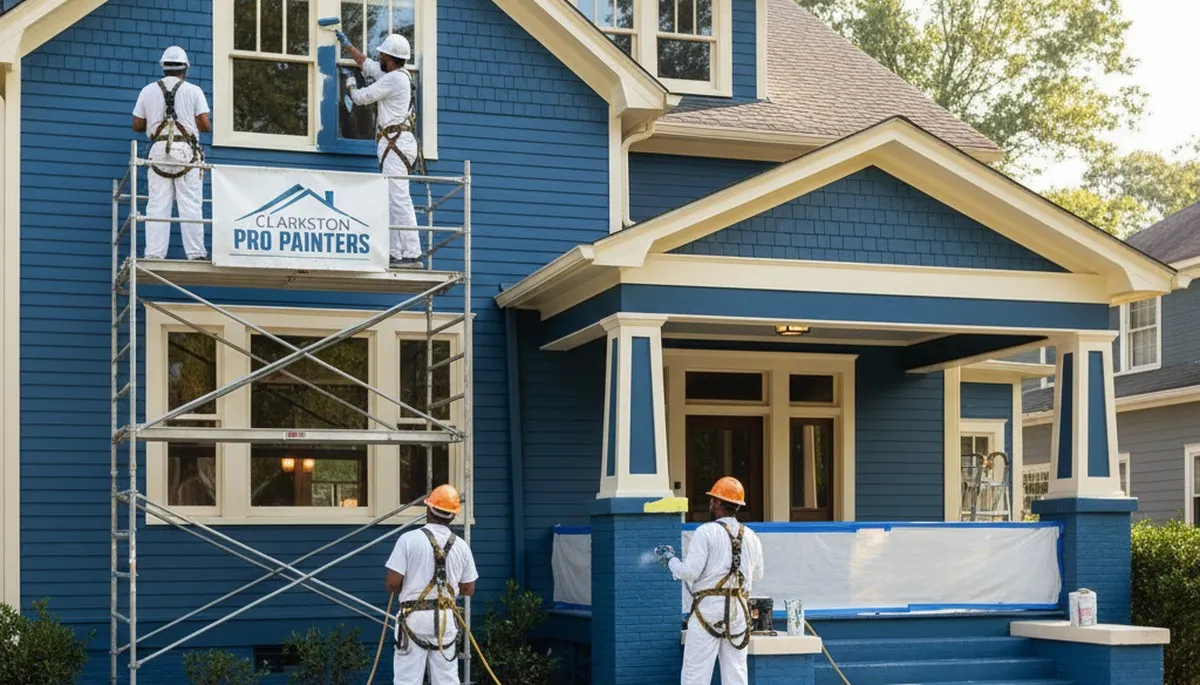 Professional Atlanta, GA painters providing interior and exterior painting services