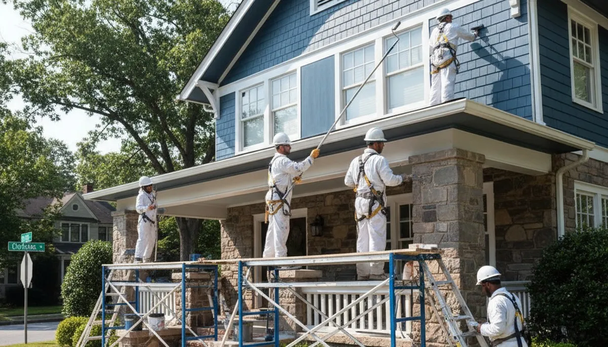 Professional painters in Atlanta, GA providing interior and exterior painting services