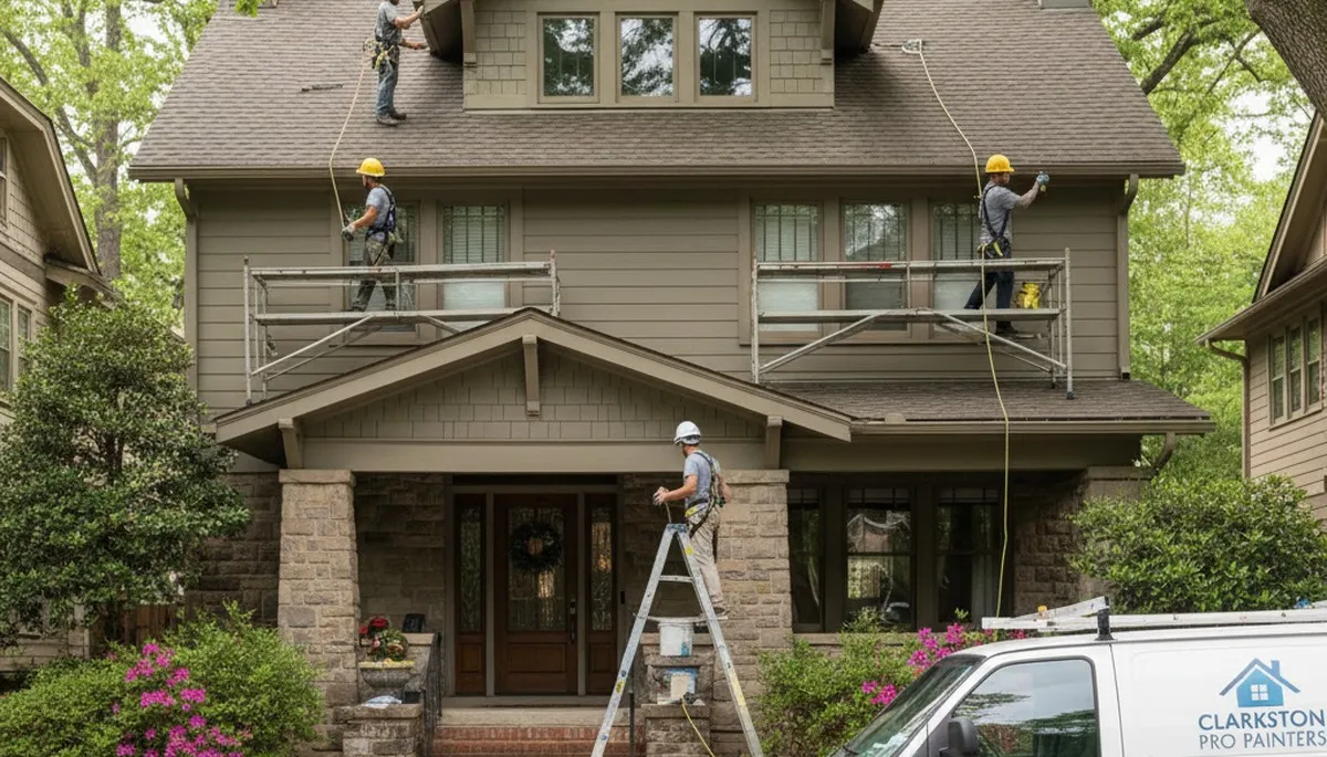 Atlanta, GA painting contractor serving homes and businesses with professional interior and exterior painting