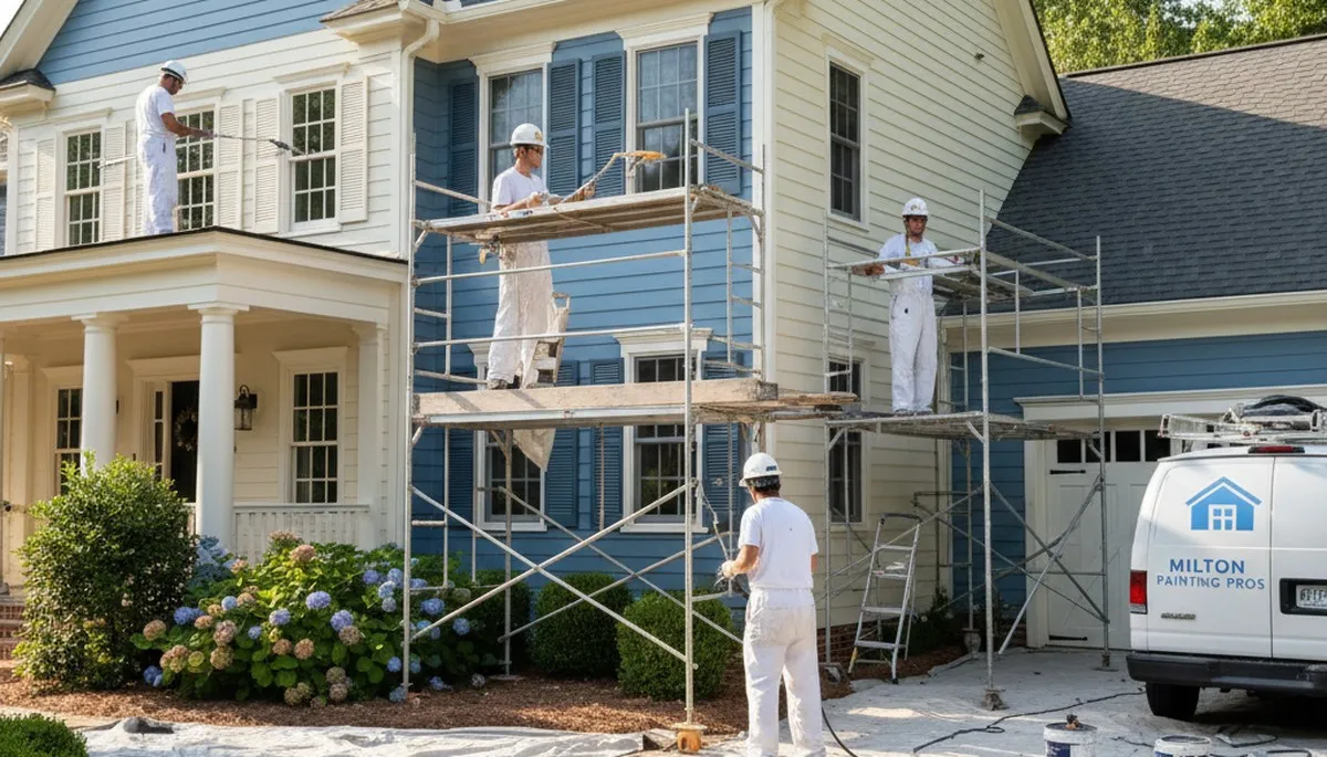 Atlanta, GA painting contractor providing professional interior and exterior house painting services