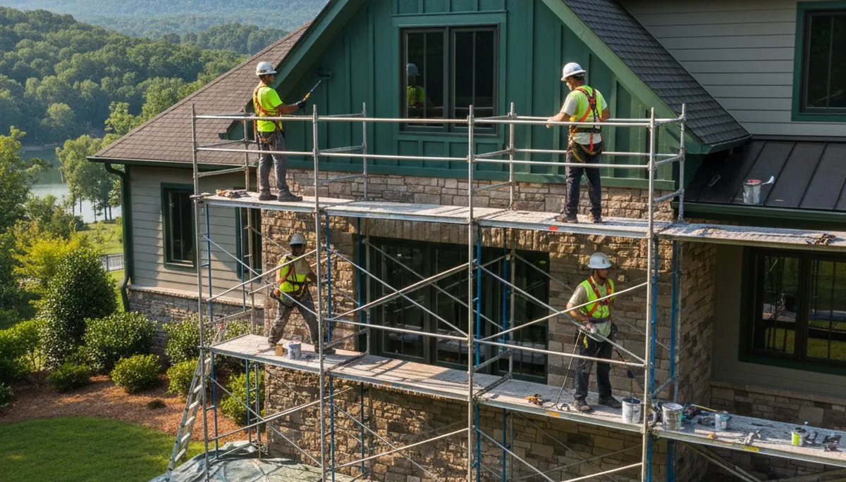 Atlanta, GA painting contractors delivering professional interior and exterior house painting services