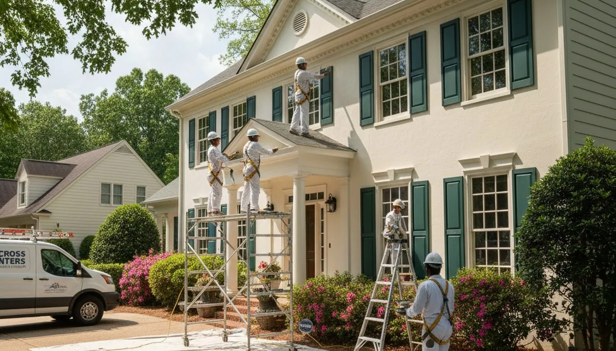 Atlanta, GA painting services for residential and commercial interior and exterior projects