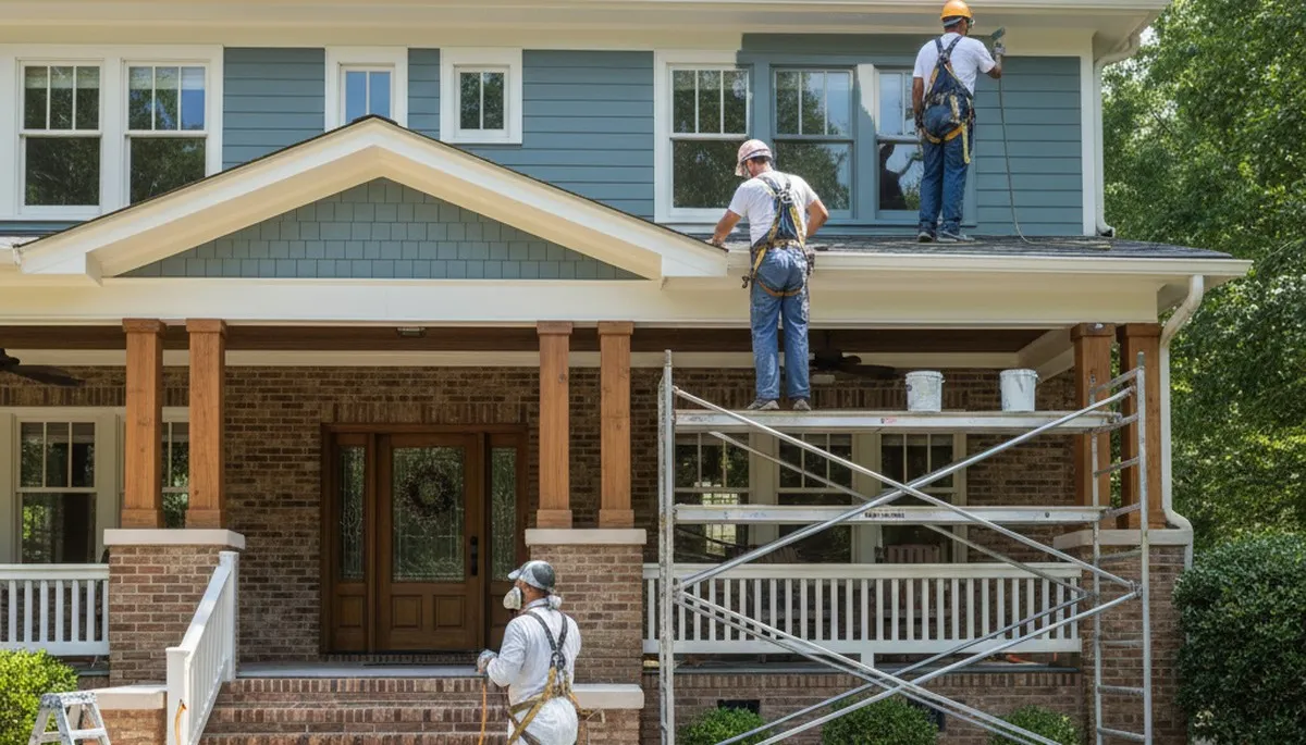 Atlanta, GA painting contractor providing professional interior and exterior house painting services