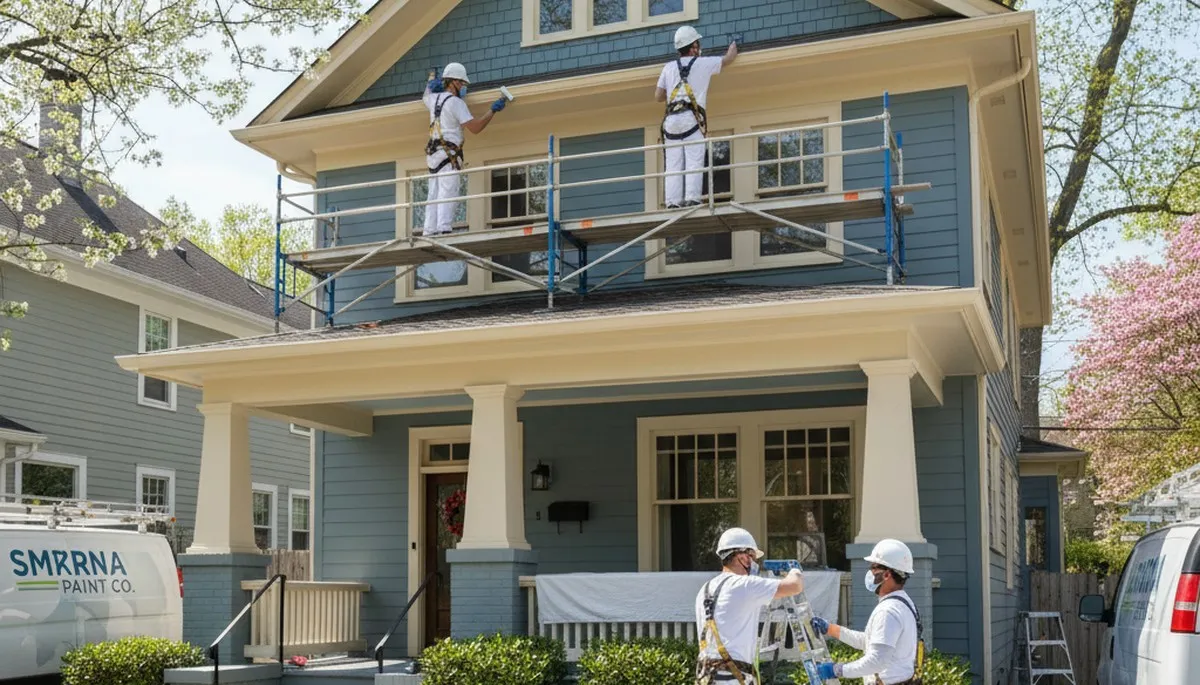 Atlanta, GA painting contractor serving residential and commercial interior and exterior painting projects