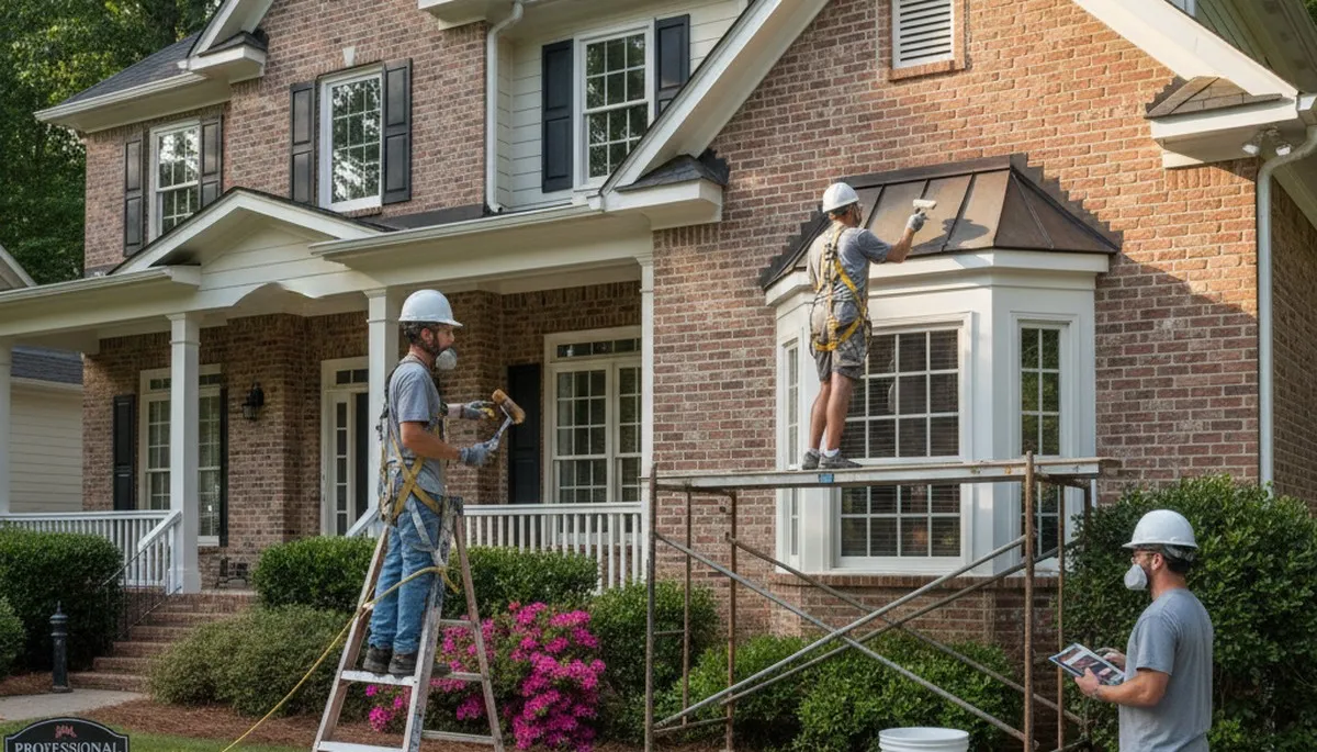 Atlanta, GA painting contractor serving homes with professional interior and exterior painting services