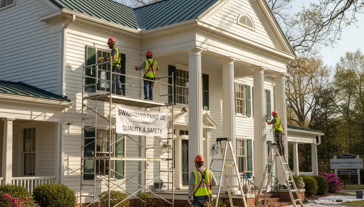 Painting crew in Atlanta, GA providing residential and commercial interior painting services